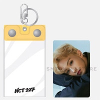 （先払いのみ）韓国スターグッズ NCT 127 4th MINI ALBUM [WE ARE SUPER HUMAN] OFFICIAL MD - フォトキーリング+フォトカードセット（9種1択）|S