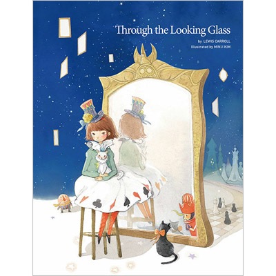 英語版）海外小説 Through the Looking Glass 鏡の国のアリス / ルイス