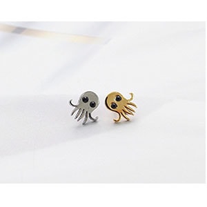 韓国スター・アクセサリー INFINITEのドンウst かわいいタコ ピアス(2