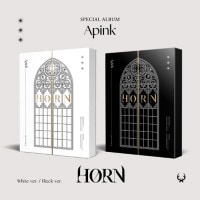 韓国音楽 Apink (エーピンク) - スペシャルアルバム 「HORN」 (ランダム発送/CD+フォトブック100P+フォトカード2種+フィルム1種+折りたたみポスター1種)