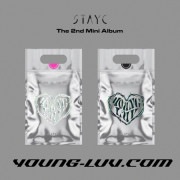 韓国音楽 STAYC (ステイシー) - YOUNG-LUV.COM (バージョン選択/CD+フォトブック80P+折りたたみポスター1種+ポラロイドフォトカード1種+フォトカード1種+フレグランスカー
