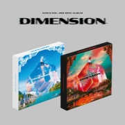韓国音楽 キム・ジュンス(XIA) - DIMENSION (バージョン選択/CD+フォトブック60P+折りたたみポスター1種+フィルムフォト1種+フォトスタンド1種+フォトカード1種+ステッカー1種