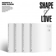 韓国音楽 MONSTA X (モンスタエックス) - SHAPE of LOVE (バージョン選択/CD+フォトブック96P+フォトカード1種+ユニットフォトカード1種+予約特典)