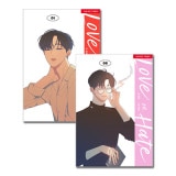 韓国マンガ 家族でも恋人でもない二人の前に新しい人物が登場しながら変化が訪れる 「Love OR Hate 1〜8巻セット」 [4〜8巻初回限定特典付き]