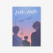 （先払いのみ）韓国キャラクターグッズ 「Love OR Hate」 公式グッズ AR ポスター