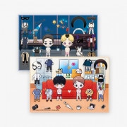 （先払いのみ）韓国キャラクターグッズ 「BJ アレックス」 公式グッズ 着せ替えステッカーキット (2種1択) JMEE|WEBTOON|キャラクターグッズ