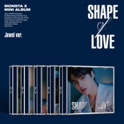 韓国音楽 MONSTA X (モンスタエックス) - SHAPE of LOVE [Jewel Ver.] (バージョンランダム発送/CD+フォトブック16P+フォトカード1種+ミニ折りたたみポスター