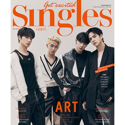 韓国女性雑誌 Singles (シングルズ) 2022年 5月号 (THE BOYZの