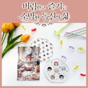 （先払いのみ）韓国キャラクターグッズ 「捨てられて楽しむ素朴な独身生活」 公式グッズ SD アクリルコースター (2種1択)