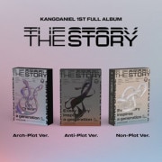 韓国音楽 カン・ダニエル - 1集 「The Story」 (バージョン選択/CD+フォトブック60P+歌詞ブック16P+折りたたみポスター+ステッカー+シンボルポストカード1種+マグネット+ノートカ