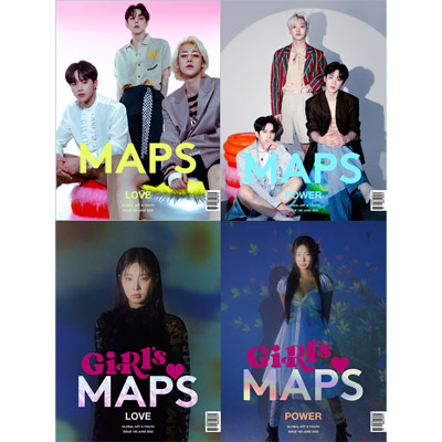 韓国女性雑誌 Maps マップス 22年 6月号 Wei表紙選択 カン ヘウォン記事 雑誌 Magazine 韓国女性 男性雑誌 韓流ショップ