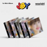 韓国音楽 woo!ah! (ウア) - JOY [Jewel ver. 限定盤] (バージョンランダム発送/CD+フォトブック12P+折りたたみカード1種+フォトカード1種)