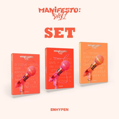 韓国音楽 ENHYPEN (エンハイフン) - MANIFESTO : DAY 1 (バージョン3種