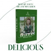 韓国音楽 D1CEのウ・ジニョン - DELICIOUS (2NDミニアルバム/CD+歌詞ペーパー+メッセージカード+ポストカード40種+フォトカード2種+ポラロイド1種+ステッカー+初回限定特典)