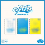 韓国音楽 YOUNITE (ユーナイト) - YOUNI-Q (バージョン選択/CD+フォトブック80P+ロゴステッカー1種+チケット1種+フォトカード1種+折りたたみポスター1種+初回限定特典)