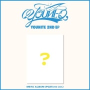 韓国音楽 YOUNITE (ユーナイト) - YOUNI-Q [Platform Album Ver.] (カードホルダー+PVCフォトカードアルバム1種+フォトカード1種+ポストカード1種)
