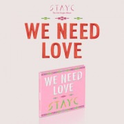 韓国音楽 STAYC (ステイシー) - WE NEED LOVE [Digipack Ver. 限定盤] (CD+フォトブック16P+フォトカード1種+折りたたみポスター1種)