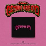 韓国音楽 ZICO (ジコ) - Grown Ass Kid [JEWEL Ver.] (4THミニアルバム/CD+ブックレット16P+ステッカー)
