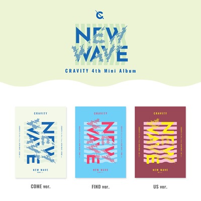 韓国音楽 CRAVITY (クラビティ) - NEW WAVE (バージョン選択/CD+フォト