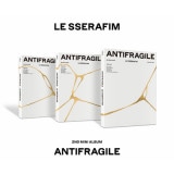 韓国音楽 LE SSERAFIM (ルセラフィム) - ANTIFRAGILE (バージョン選択/CD+ブックレット112P+フォトカード1種+ポストカード1種+ステッカー+ANTIFRAGILEステ