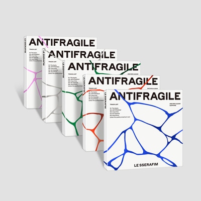 韓国音楽 LE SSERAFIM (ルセラフィム) - ANTIFRAGILE [COMPACT Ver