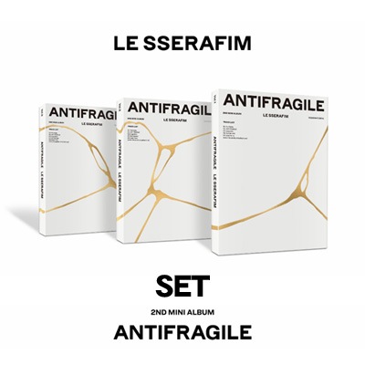LESSERAFIM「ANTIFRAGILE」ラキドロ トレカ 2種 ユンジン 商品の状態