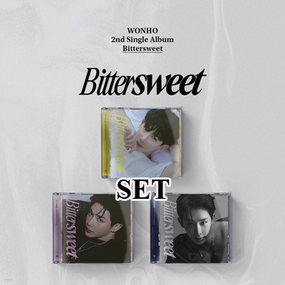 ウォノ　WONHO アルバムセット 韓国音楽 ウォノ - Bittersweet [Jewel Ver.] (バージョン3種セット