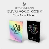 韓国音楽 NATURE (ネイチャー) - NATURE WORLD : CODE W [NEMO Ver.] (バージョン選択/QRネモカード1種+フォトカード1種+ユニットフォトカード1種+透明カ