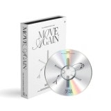 韓国音楽 KARA (カラ) - 15周年スペシャルアルバム 「MOVE AGAIN」 (CD+ブックレット80P+4カットフォト1種+メッセージカード1種+歌詞アコーディオンカード+フォトカード2種