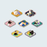 （先払いのみ）韓国スターグッズ GOT7 (ガッセブン) 2022 FANCON [HOMECOMING] OFFICIAL MD - メタルバッジ (7種1択)