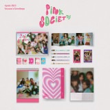 韓国スターグッズ Apink (エーピンク) 2023 シーズングリーティング (卓上用カレンダー+ダイアリー+アコーディオンポストカード+折りたたみポスター+フォトカード+ステッカーフォト+ペンステ