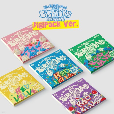 韓国音楽 Red Velvet (レッドベルベット) - Birthday [Digipack Ver