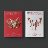 韓国音楽 WayV (威神V/ウェイションブイ) - Phantom (バージョン選択/CD+フォトブック112P+ポストカード1種+クリアマスクカード1種+ブックマーク1種+フォトカード1種)