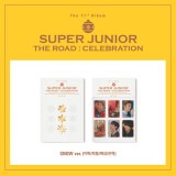 韓国音楽 SUPER JUNIOR (スーパージュニア) - 11集 Vol.2 「The Road : Celebration」 SNOW Ver. (CD+フォトカーバー1種+フォトブック110P