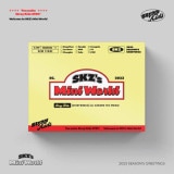 韓国スターグッズ Stray Kids (ストレイキッズ) 2023 シーズングリーティング (卓上用カレンダー+ダイアリー+ダイアリーPVCカバー+メモパッド+4カットフォト＆キーホルダー+ステッカ