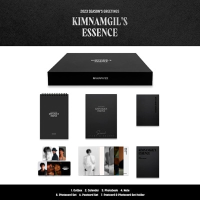キム・ナムギル グッズセット 韓国スターグッズ キム・ナムギル 2023 シーズングリーティング (卓上