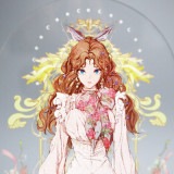 （先払いのみ）韓国キャラクターグッズ 「不細工の公女になりました」 公式グッズ シルビア アクリルスタンド #01|WEBTOON|キャラクターグッズ