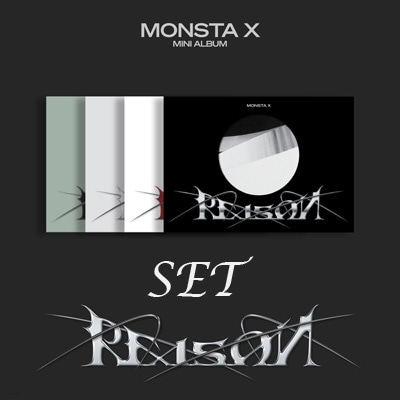 韓国音楽 MONSTA X (モンスタエックス) - REASON (バージョン4種セット