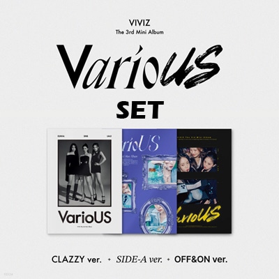 韓国音楽 VIVIZ (ビビジ) - VarioUS [Photobook Ver.] (バージョン3種