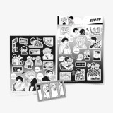 （先払いのみ）韓国キャラクターグッズ 「ヨナとチャンイル」 公式グッズ ステッカーセット  JMEE