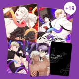 （先払いのみ）韓国キャラクターグッズ 「触手レシピ」 公式グッズ サイン色紙+ホログラムフォトカードセット (4種1択)