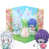 （先払いのみ）韓国キャラクターグッズ 「こんなヒーローはイヤ!」 公式グッズ ベノン＆トラッシュ ウエディング アクリルスタンドセット (予約 発売日：2023.03.20以後)