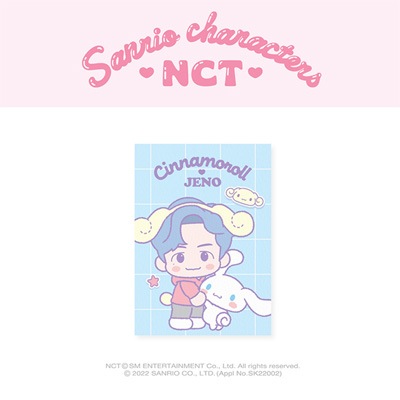 ʧΤߡ˴ڹ񥹥å [NCT X SANRIO CHARACTERS] å ݥȥ (241)