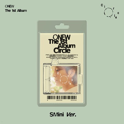 韓国音楽 SHINeeのオンユ - 1集 「Circle」 SMini Ver. (NFC CD+