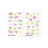 （先払いのみ）韓国スターグッズ DKZ (ディーケイジー) 2023 FAN CON [Welcome to DTU] OFFICIAL MD - ライトリング デコステッカー