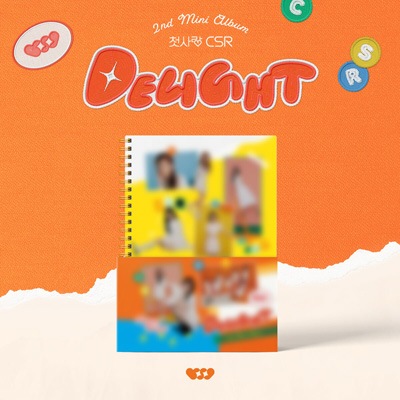 韓国音楽 CSR (チョッサラン) - DELIGHT (2NDミニアルバム/CD+フォト