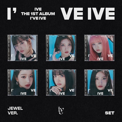 IVE 『I'VE IVE』JEWEL ver.封入トレカ6枚セット 韓国音楽 IVE (アイブ) - 1集 「I've IVE」 Jewel Ver
