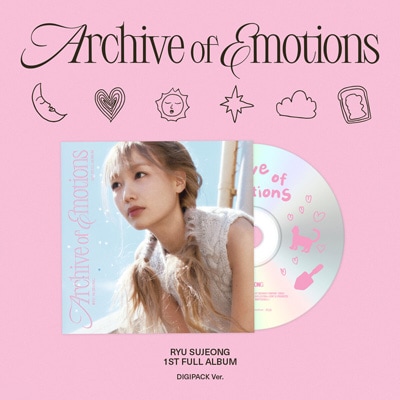 韓国音楽 リュ・スジョン - 1集 「Archive of emotions」 DIGIPACK Ver
