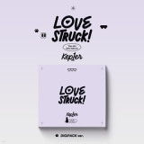 韓国音楽 Kep1er (ケプラー) - LOVESTRUCK! [DIGIPACK Ver.] (バージョンランダム発送/CD+フォトブック20P+折りたたみポスター1種+フォトカード2種)
