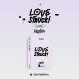 韓国音楽 Kep1er (ケプラー) - LOVESTRUCK! [Platform Ver.] (QRカード1種+自撮りフォトカード2種+コンセプトフォトカード9種+ステッカー)